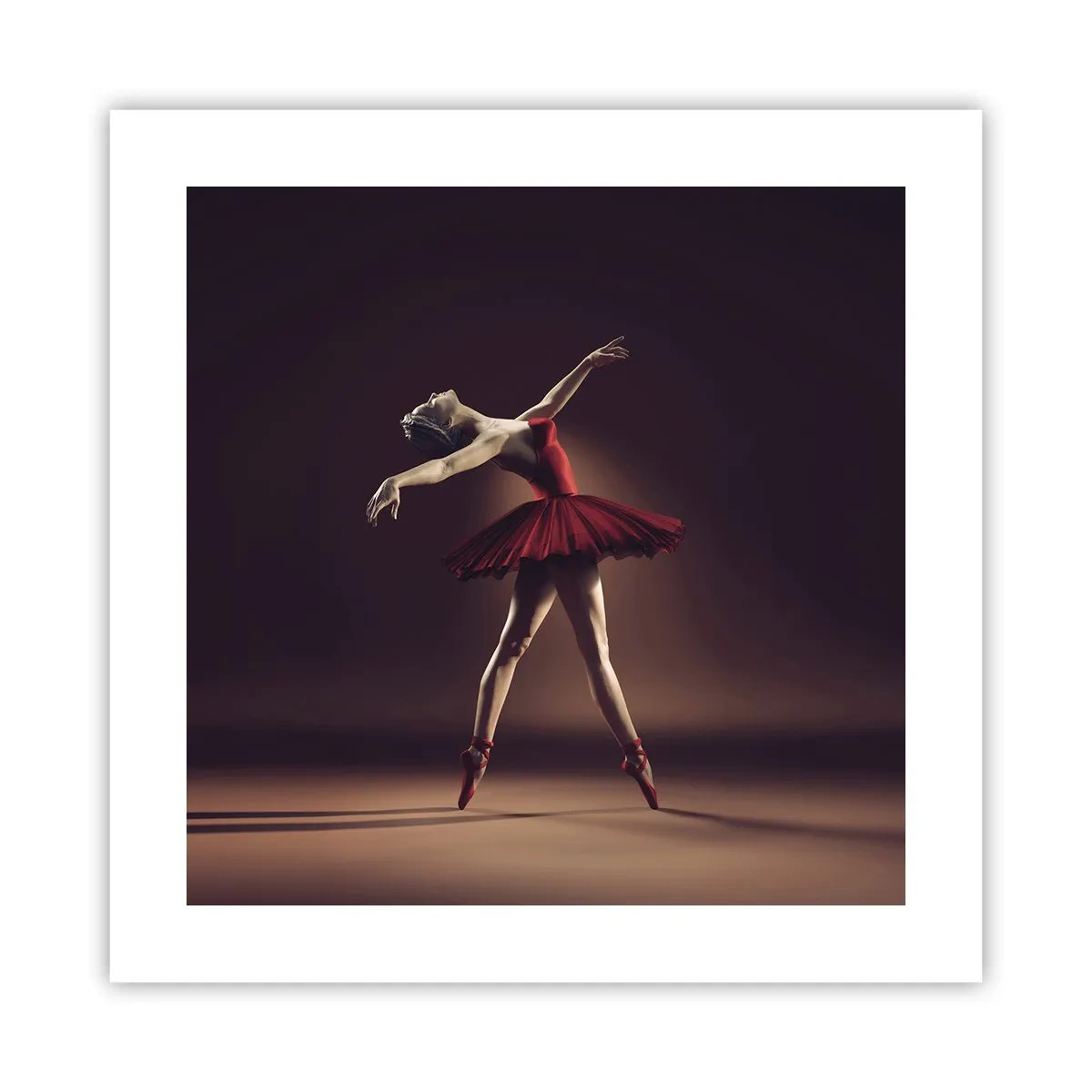 Poster - Een prima ballerina - 40x40 cm