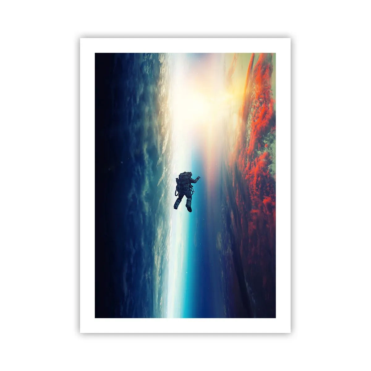 Poster - Ga het universum tegemoet - 50x70 cm