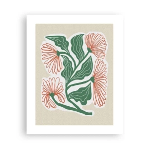 Poster - Folk en modern - 40x50 cm