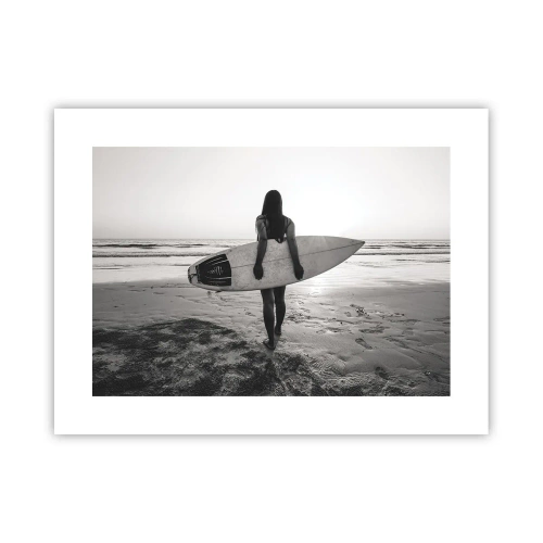 Poster - De dochter van de zeegolf - 40x30 cm