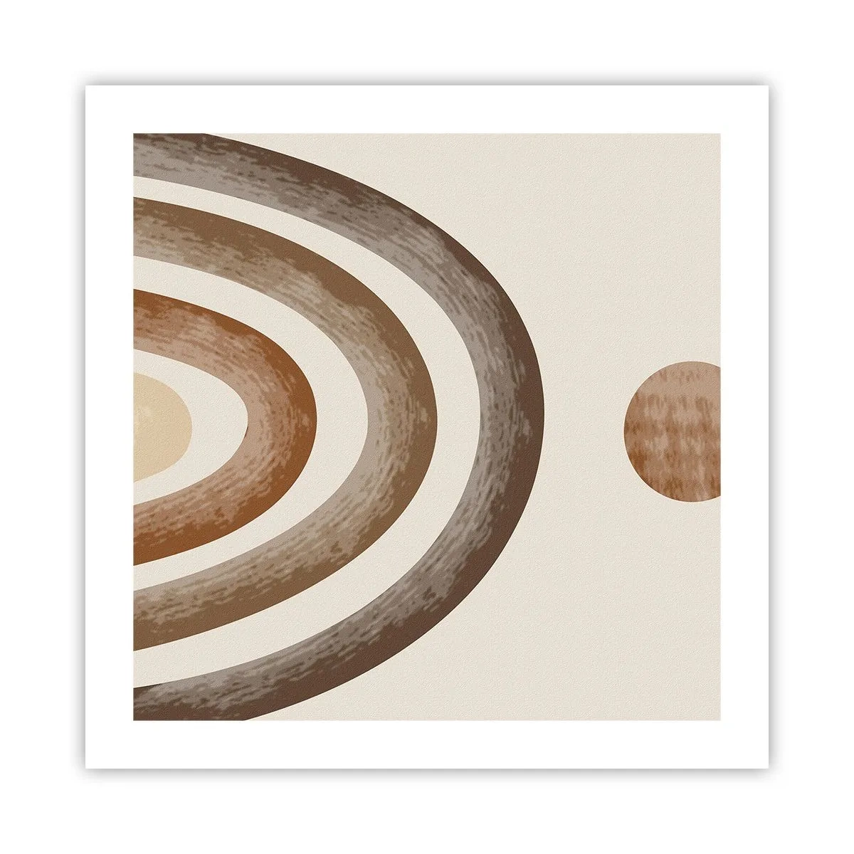 Poster - In een sterrenstelsel ver, ver weg - 50x50 cm