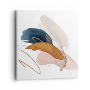 Schilderen op canvas - Gevleugelde compositie - 40x40 cm