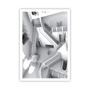 Poster - De paradoxen van de ruimte - 70x100 cm