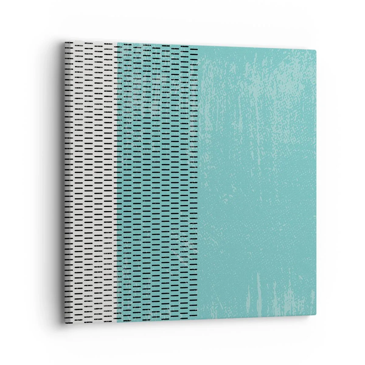 Schilderen op canvas - Een uitgebalanceerde compositie - 30x30 cm