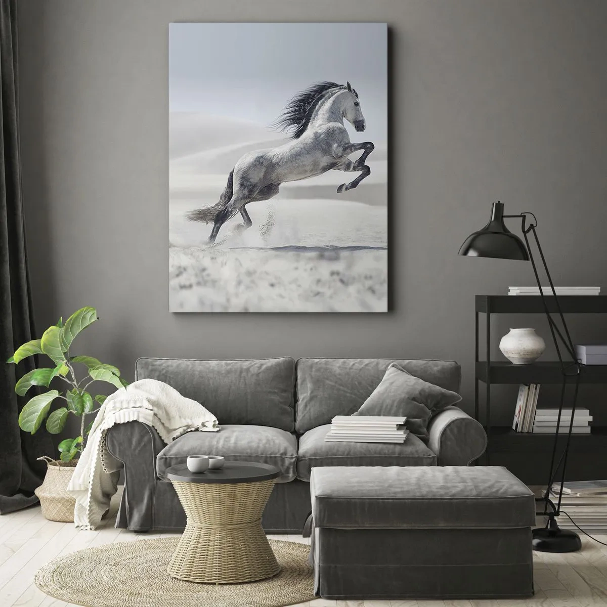 Schilderen op canvas - Arabische prins - 50x70 cm