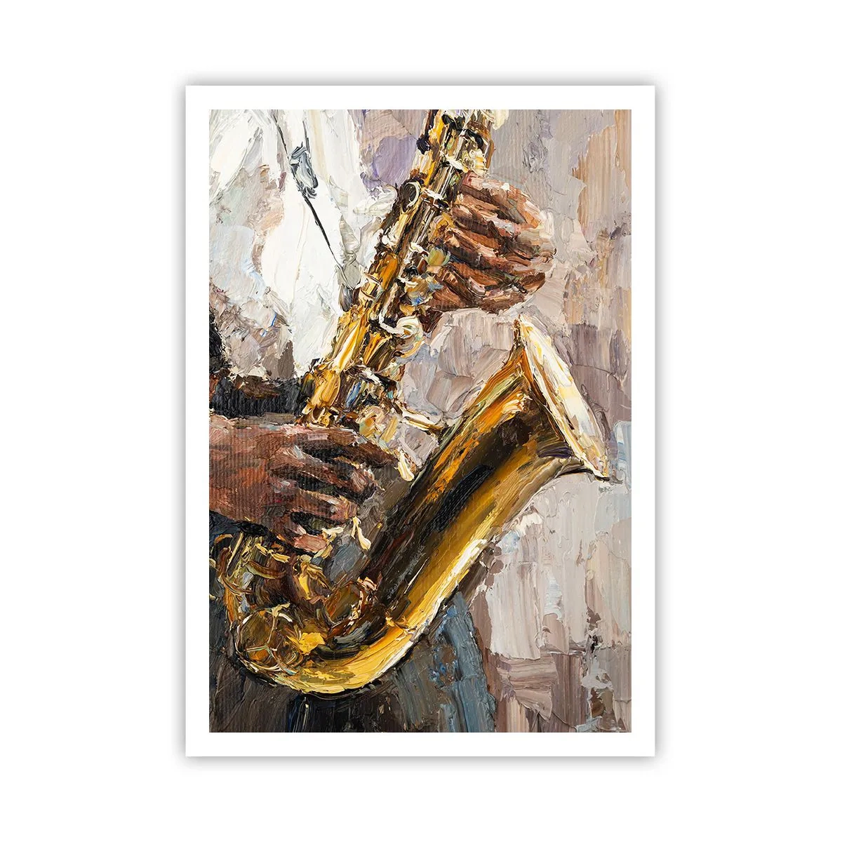 Poster - Tijd om te solo te spelen - 70x100 cm