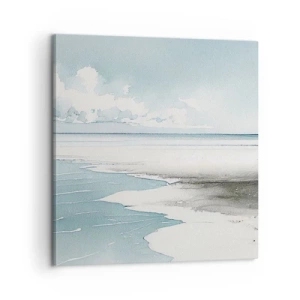Schilderen op canvas - Zachte vloed - 60x60 cm