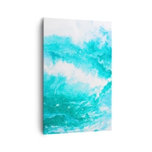 Schilderen op canvas - In de kern van het element - 80x120 cm