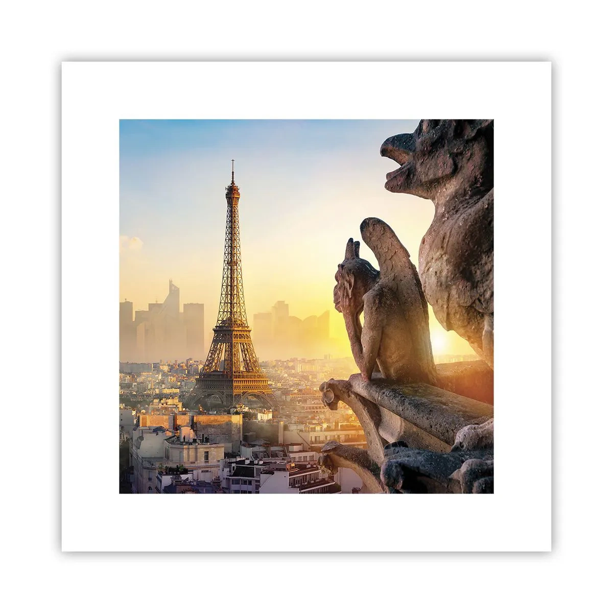 Poster - Er is veel veranderd... - 30x30 cm