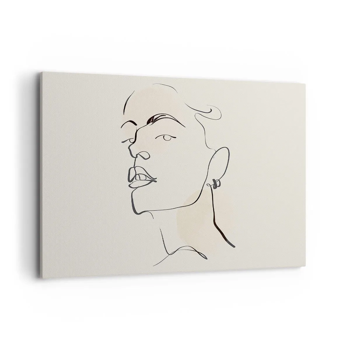 Schilderen op canvas - Een trotse blik - 120x80 cm