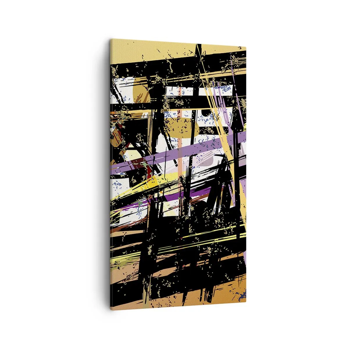Schilderen op canvas - Een scherp snijden - 45x80 cm