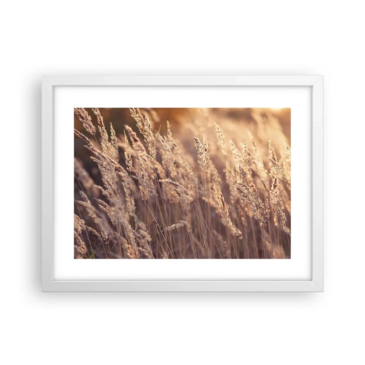 Poster in een witte lijst - Klaar om de herfst te verwelkomen - 40x30 cm