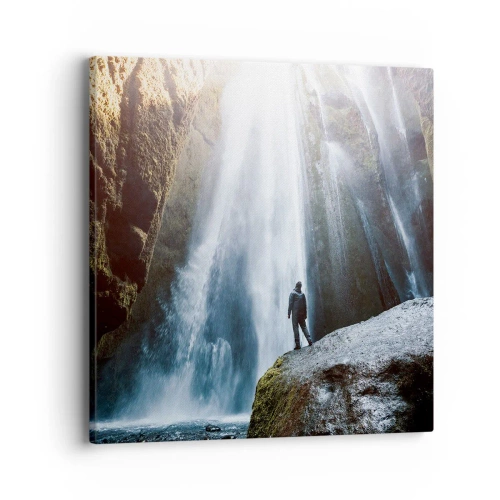 Schilderen op canvas - Herstel van proporties - 40x40 cm