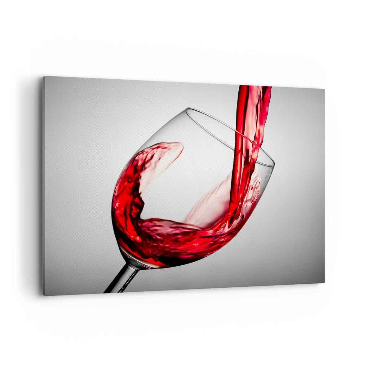 Schilderen op canvas - Kleur - beweging - geluid - 100x70 cm