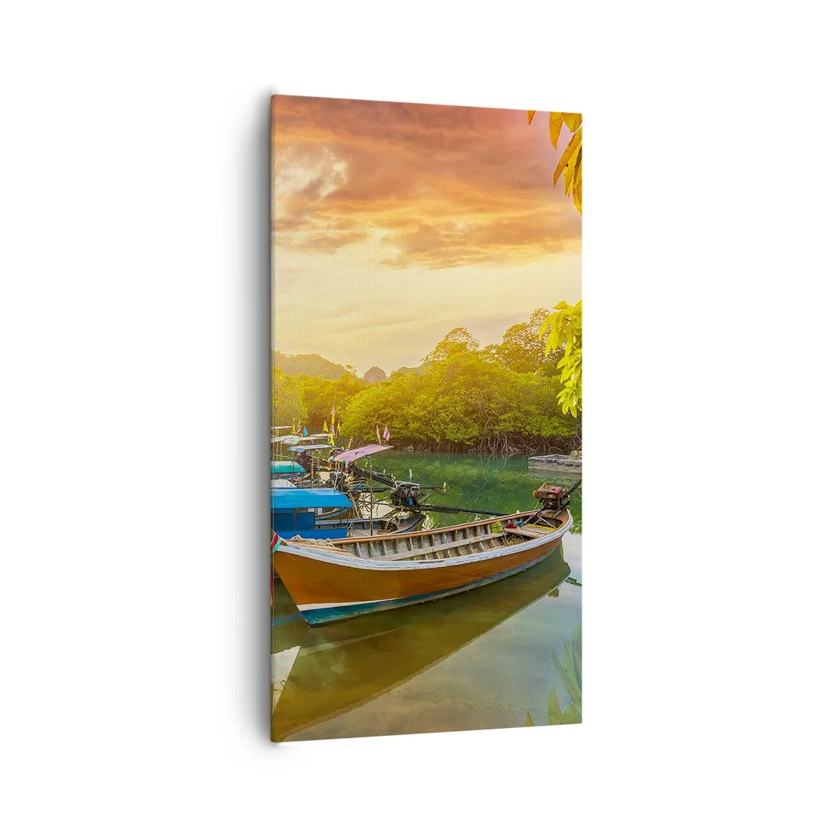 Schilderen op canvas - Voor een drukke dag - 65x120 cm