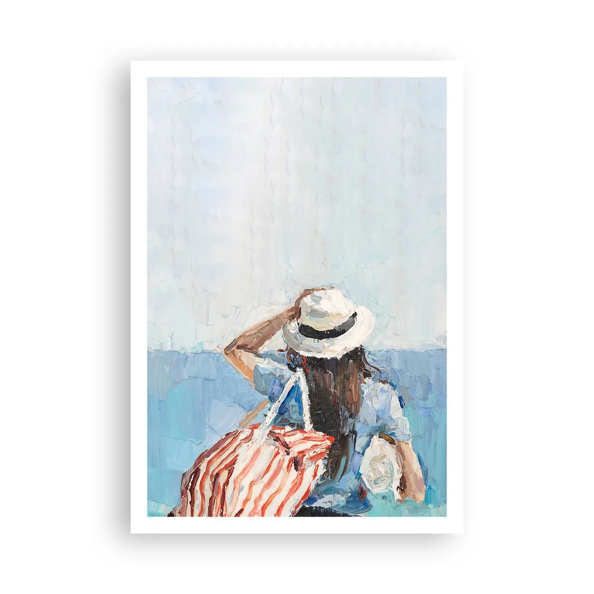 Poster - Welkom bij je vakantie - 70x100 cm