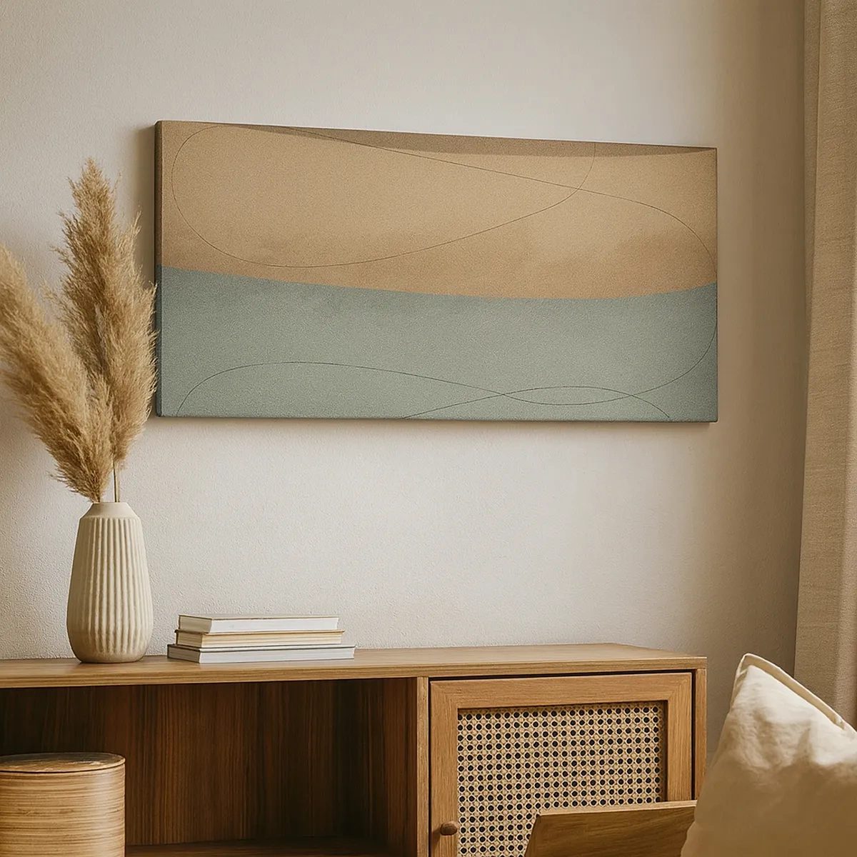 Schilderen op canvas - Horizontale compositie - 30x30 cm