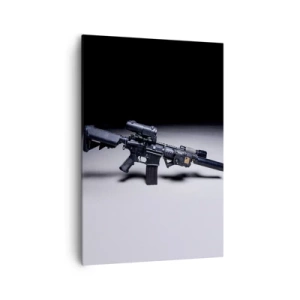 Schilderen op canvas - Donkere ridder - 70x100 cm