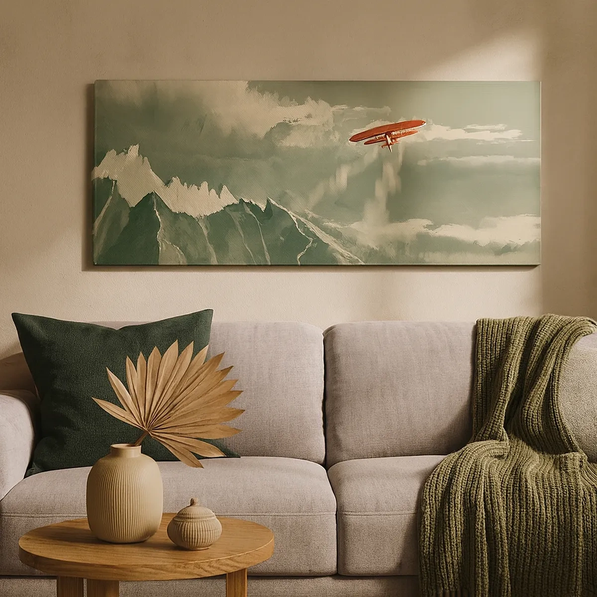 Schilderen op canvas - Onverschrokken pionier - 30x30 cm