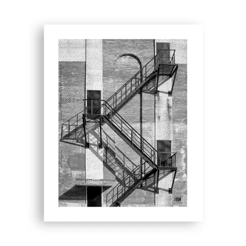 Poster - Industriële stijl - 40x50 cm