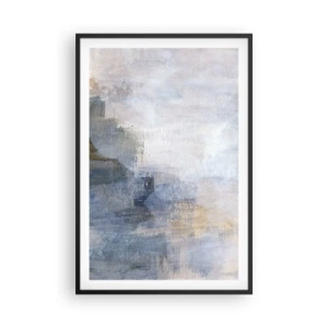 Poster in een zwarte lijst - Kleurtonen en akkoorden - 61x91 cm