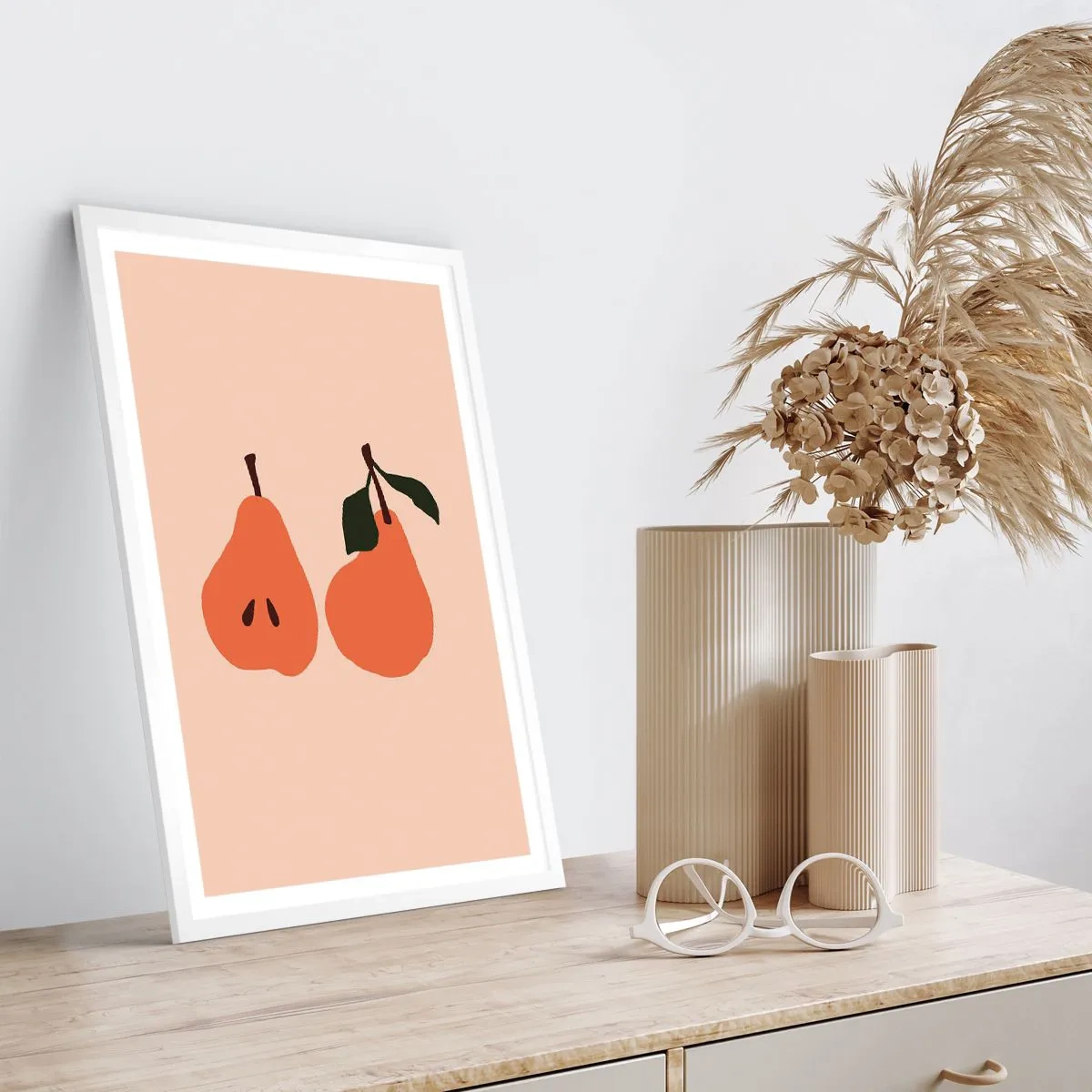 Poster in een witte lijst - Zoetheid zelf - 50x70 cm