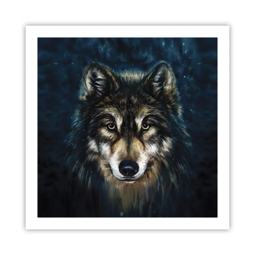 Poster - Alfa? en omega - 60x60 cm