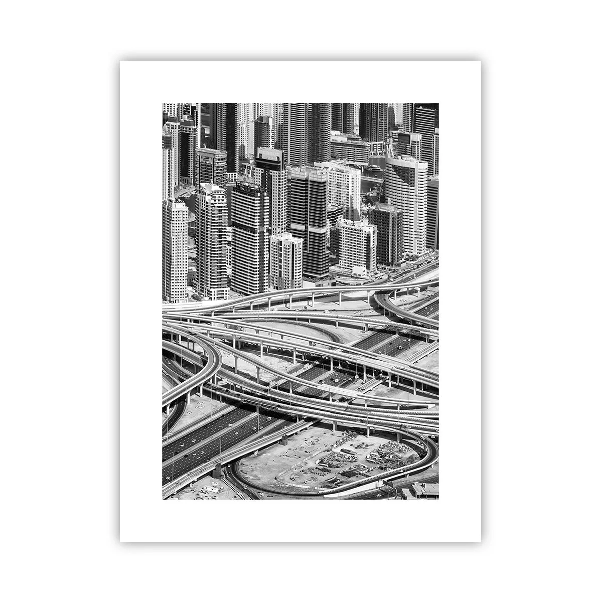 Poster - Dubai - de onmogelijke stad - 30x40 cm