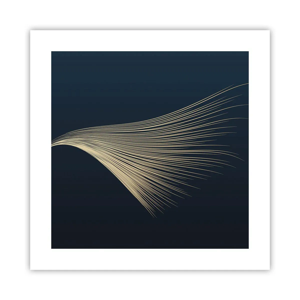 Poster - Als het haar van een engel - 40x40 cm