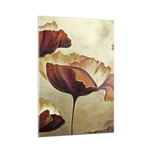 Schilderen op glas - Golvend weiland - 50x70 cm