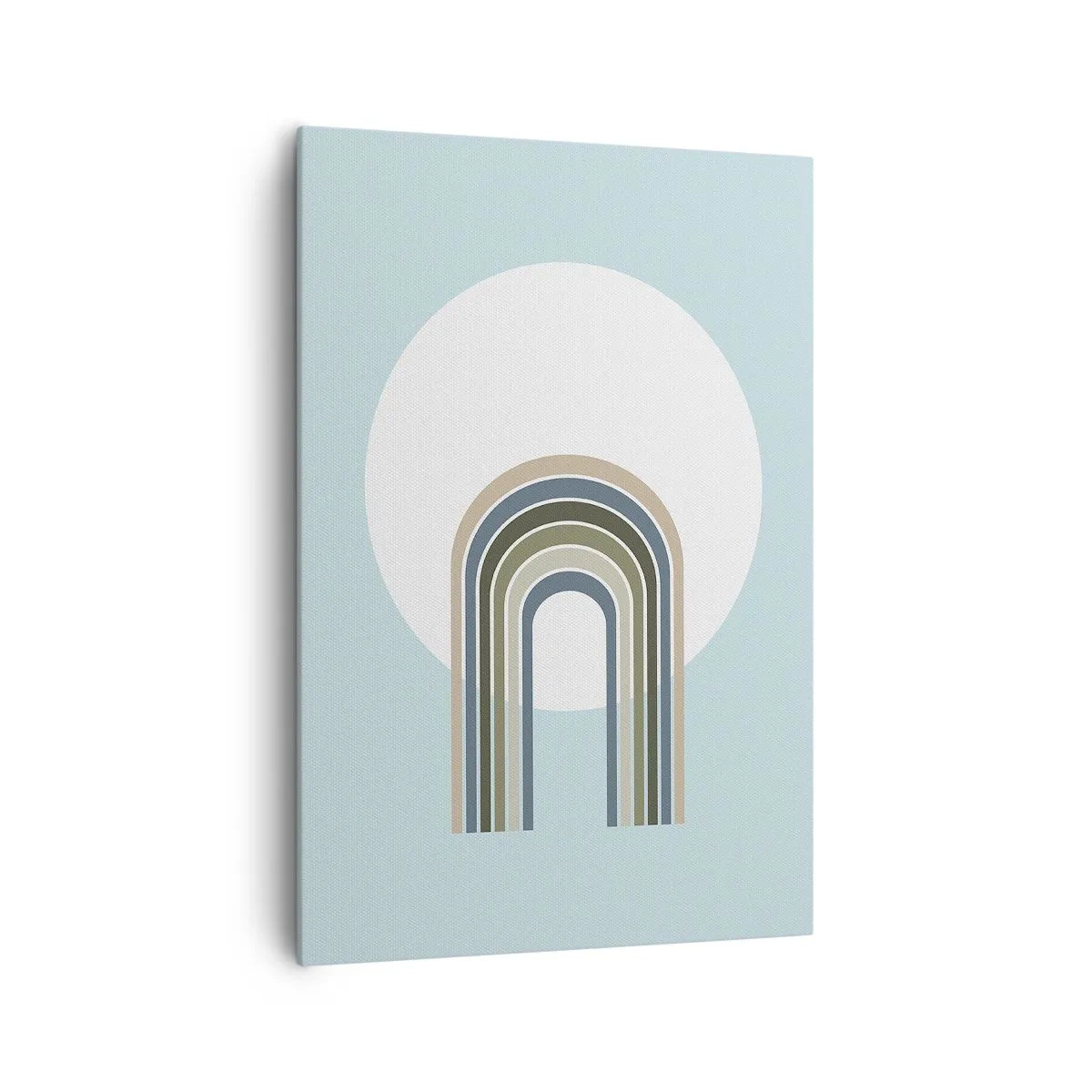 Schilderen op canvas - Onweerstaanbare aantrekkingskracht - 70x100 cm