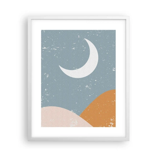 Poster in een witte lijst - Mirakel van vele nachten - 40x50 cm