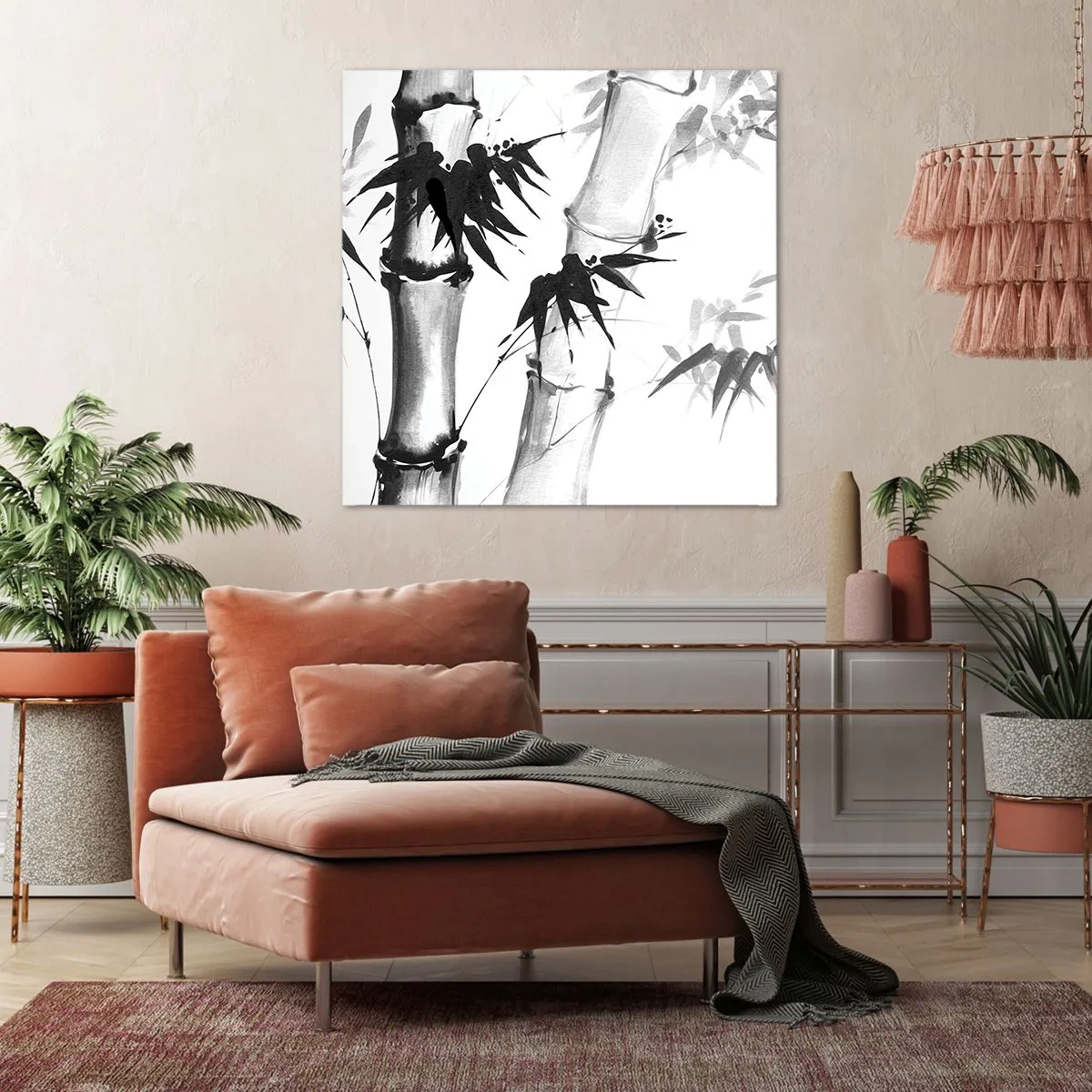 Schilderen op canvas - Close-up op het oosten - 60x60 cm