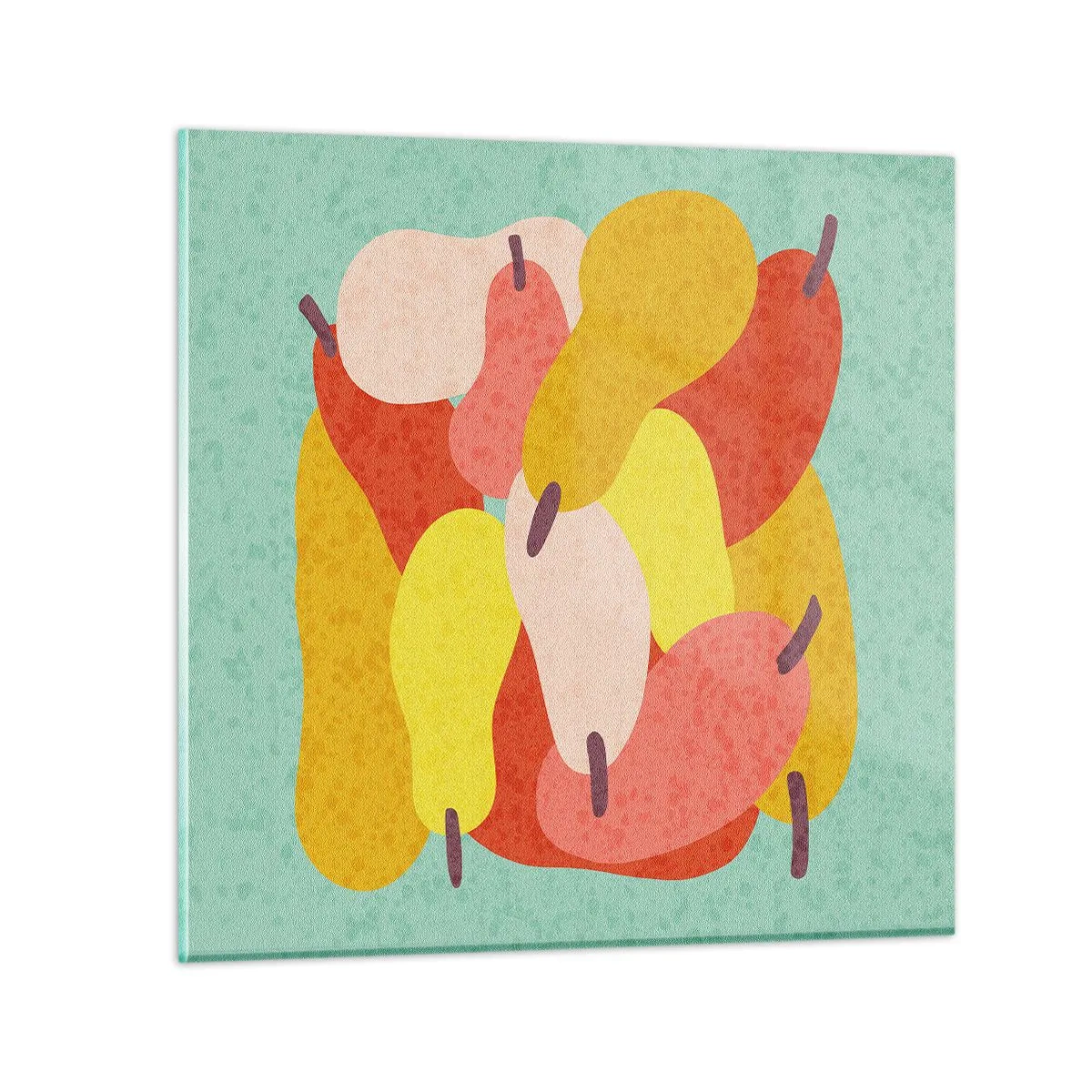 Schilderen op glas - Probeer de zomerzon - 40x40 cm