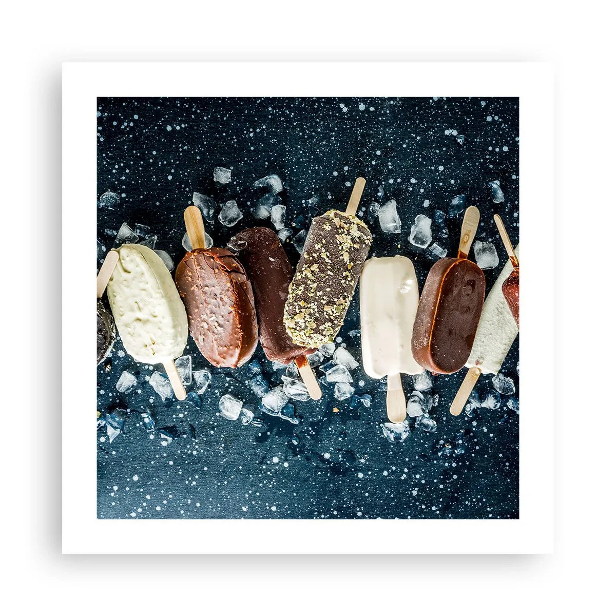 Poster - De smaak van hete zomer - 50x50 cm