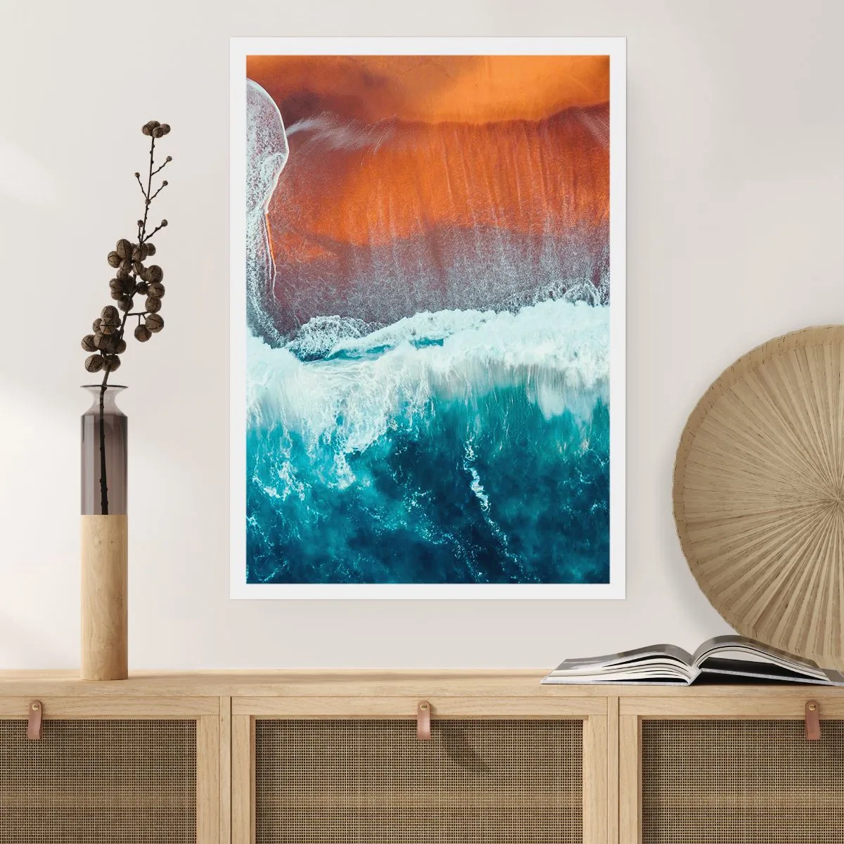 Poster - Aanraking van de oceaan - 30x40 cm