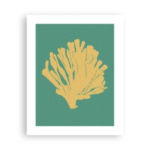 Poster - Onderwater bosstruik - 40x50 cm