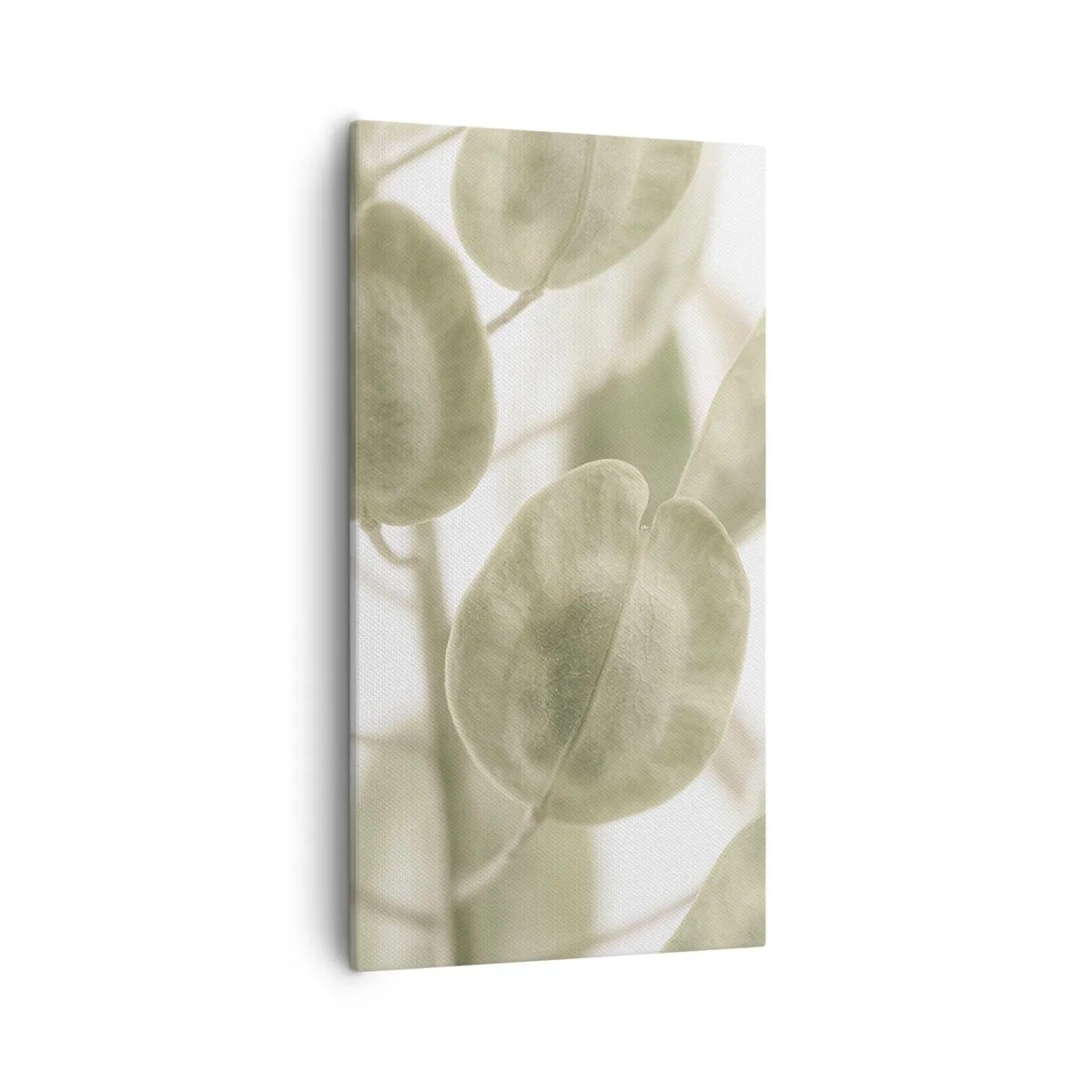 Schilderen op canvas - In het begin waren er bladeren... - 55x100 cm