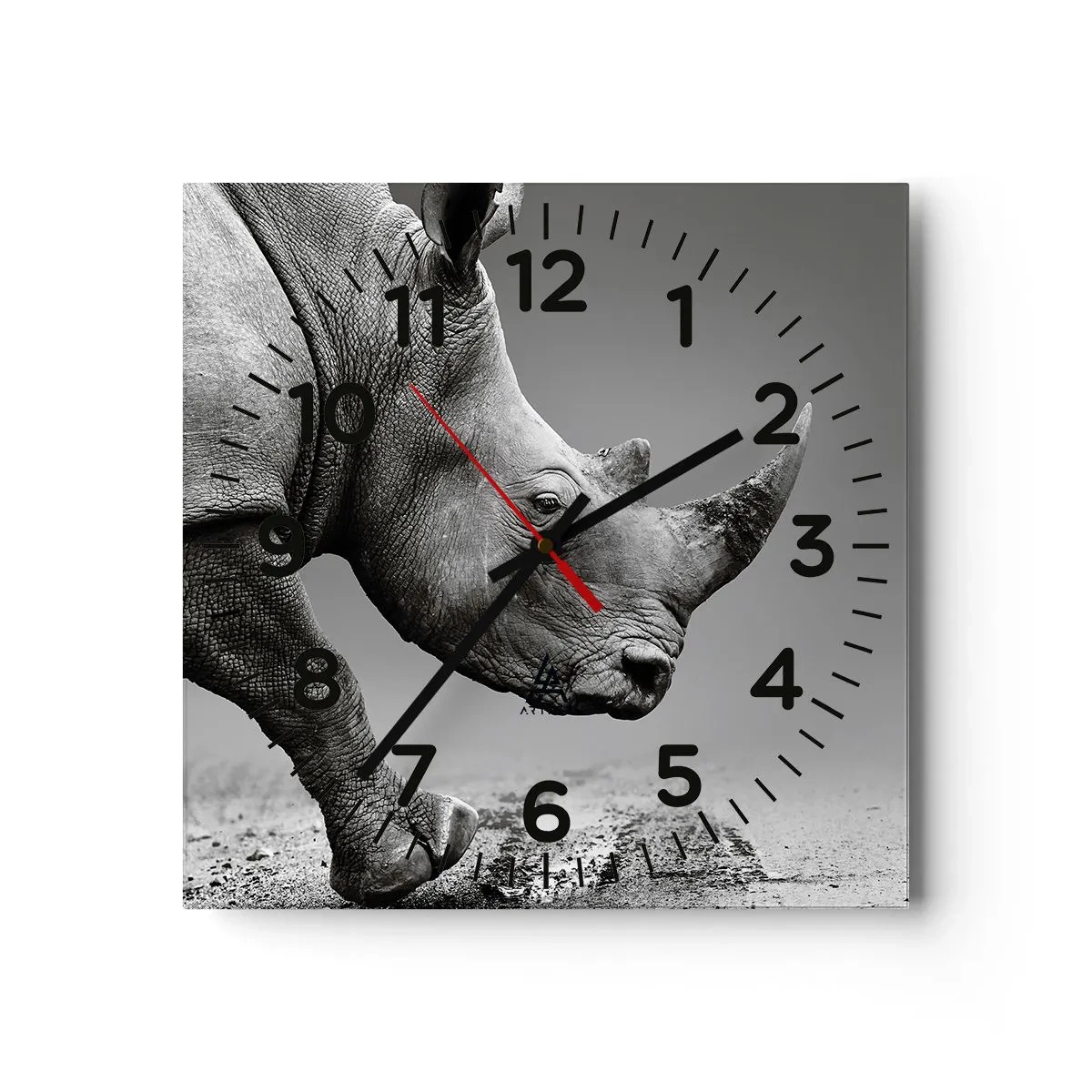 Wandklok - Klok - Onstuitbare kracht - 30x30 cm