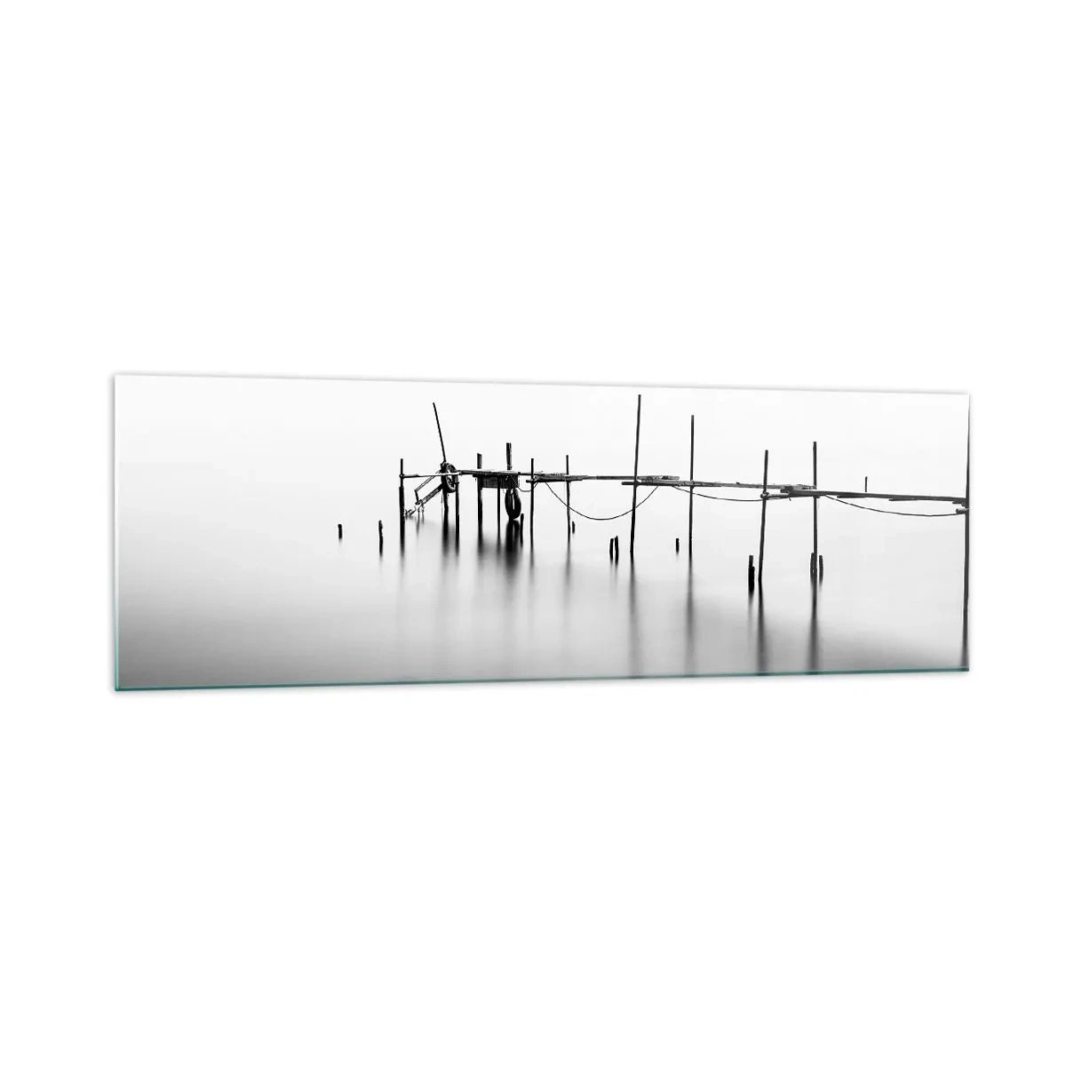 Schilderen op glas - Wat als er geen wereld is? - 160x50 cm