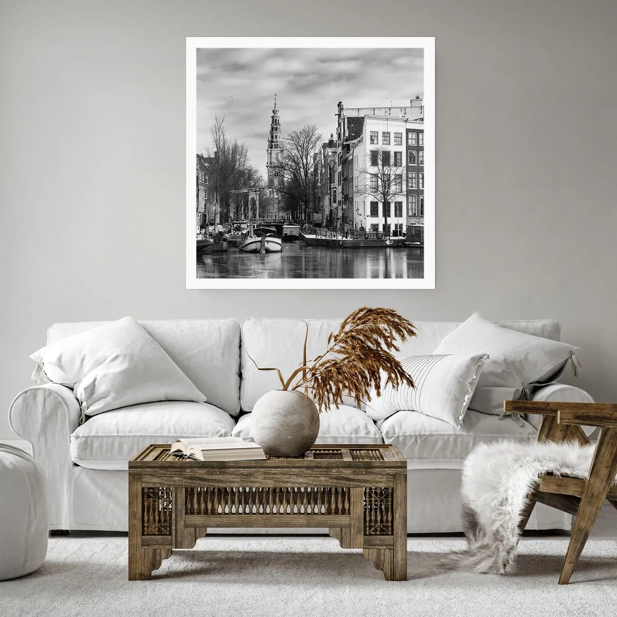 Poster - Amsterdamse sferen - 40x40 cm