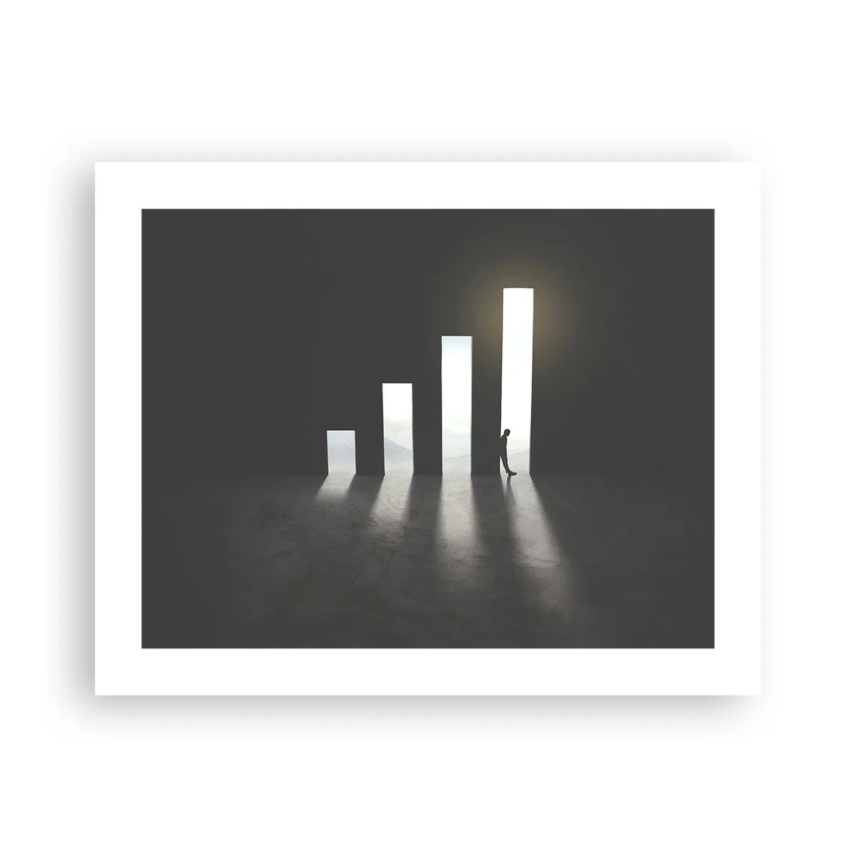Poster - Succes - impressie - 50x40 cm