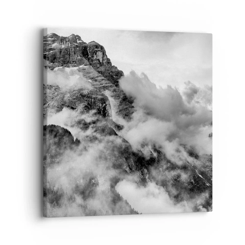 Schilderen op canvas - Mooi en wreed - 30x30 cm