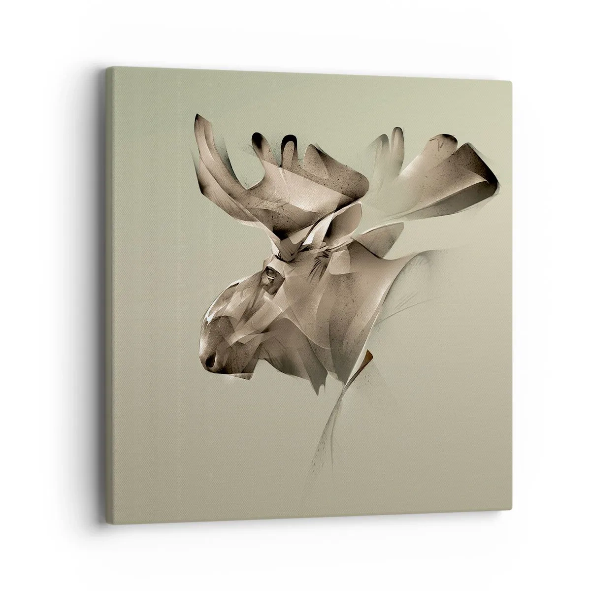 Schilderen op canvas - De zachte kracht van vrede - 40x40 cm