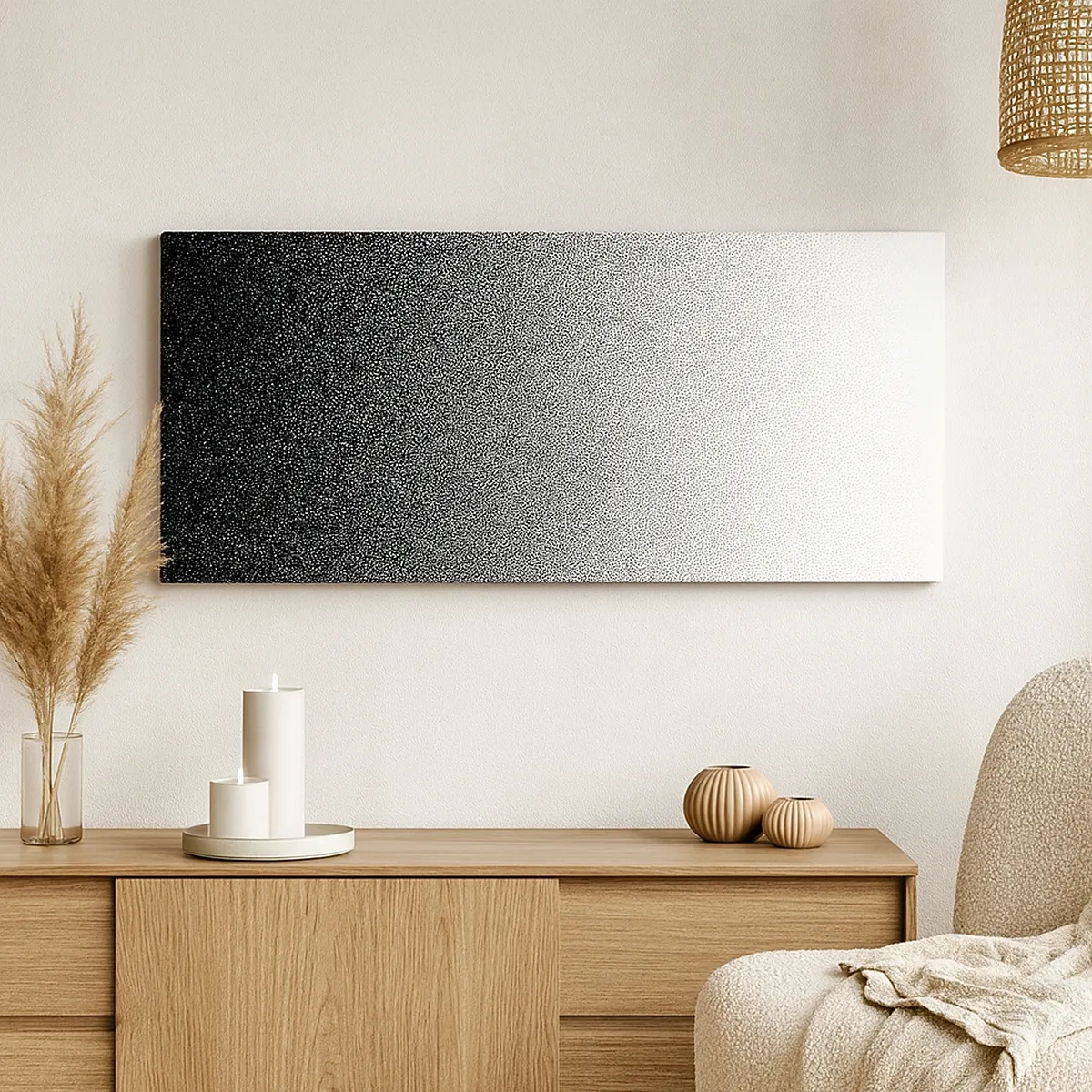 Schilderen op canvas - Naar het licht - 30x30 cm