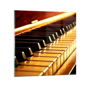 Schilderen op glas - Eindeloze mogelijkheden - 70x70 cm