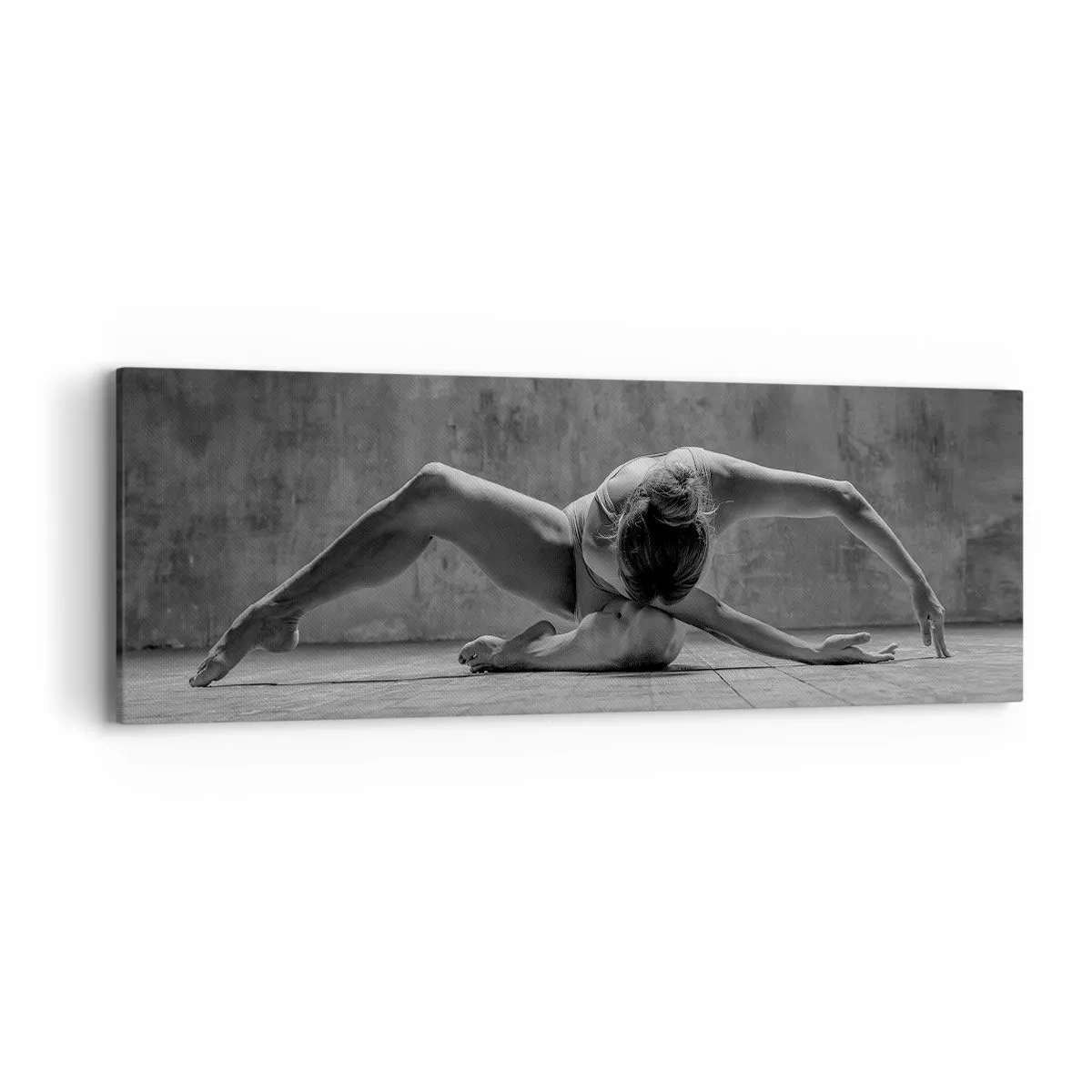 Schilderen op canvas - Symmetrie gevonden - 90x30 cm