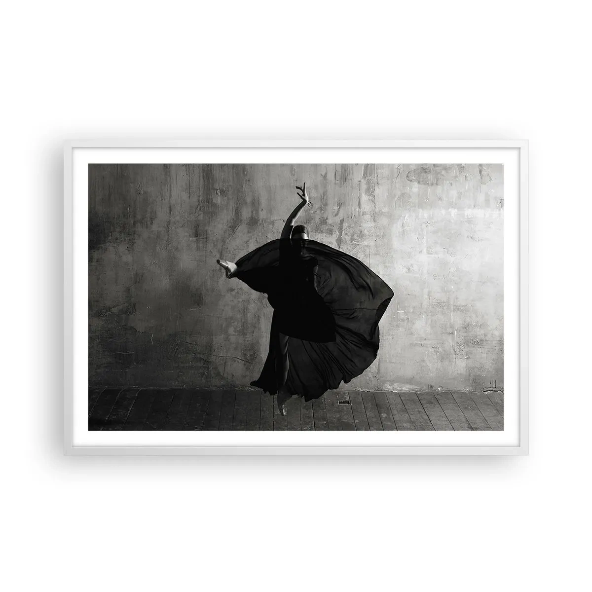 Poster in een witte lijst - Gepassioneerde riem - 91x61 cm