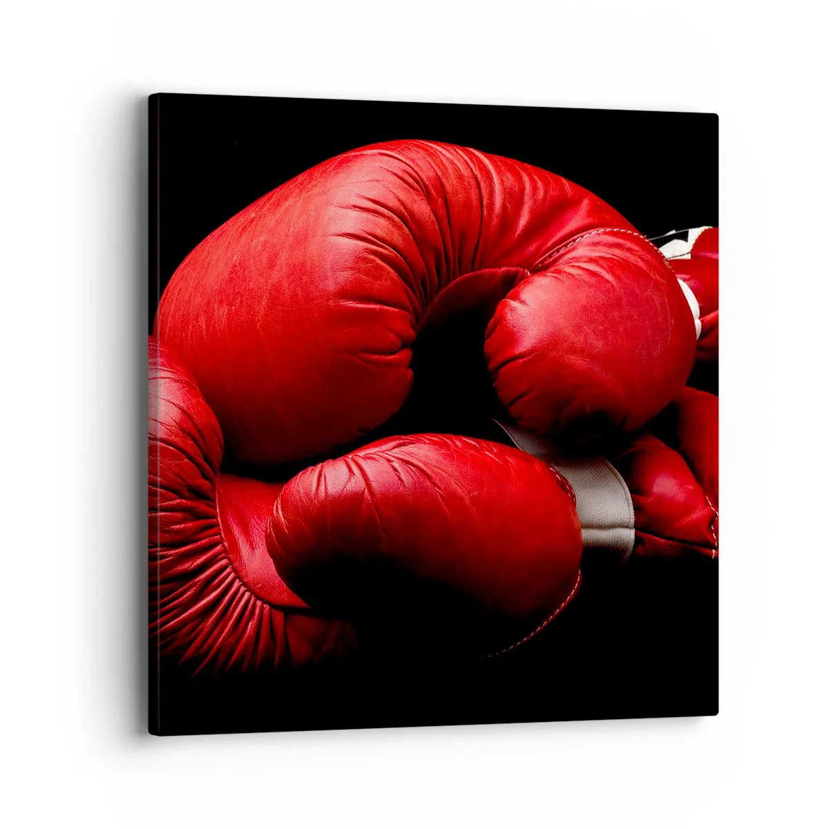 Schilderen op canvas - De emoties van het gevecht met ons - 40x40 cm