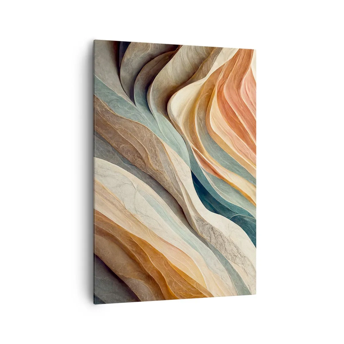 Schilderen op canvas - Het moment vóór de verandering - 70x100 cm